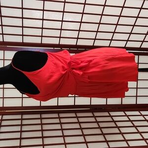 Women's red jumpsuit/ romper size M with pockets by  One Clothing, Los Angeles